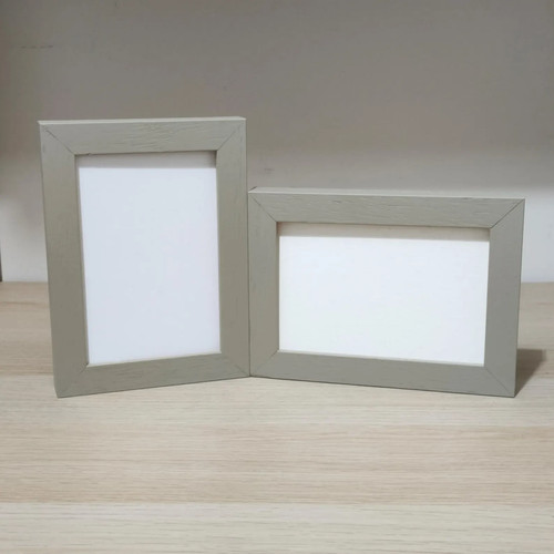 Handmade grey hinged double - grey, (double