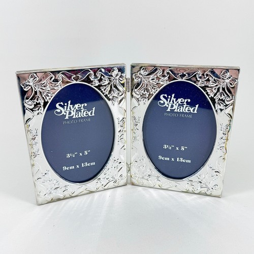 Vintage silver plated double - silver,