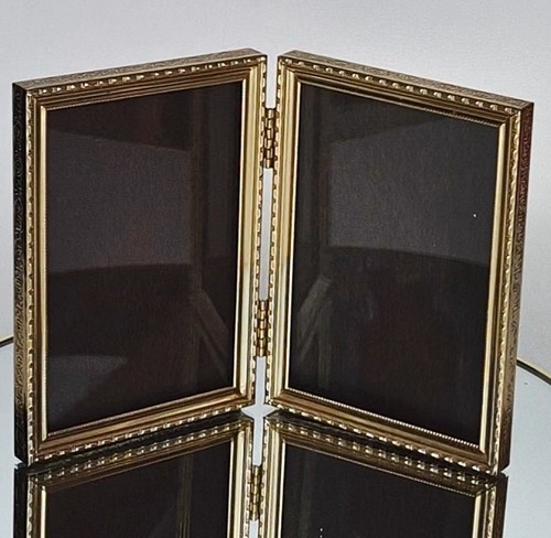 Vintage brass folding - folding, double