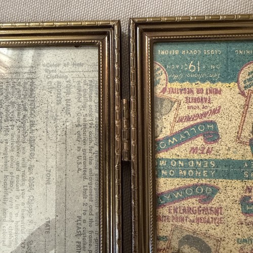 Vtg art deco - art, hinged