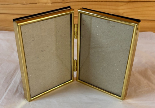 Vintage double hinged solid - double,