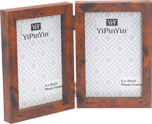 Hinged double photo - hinged, frame