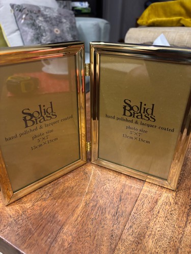 Vintage solid brass double - vintage,