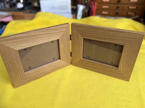 Solid oak hinged double - solid,
