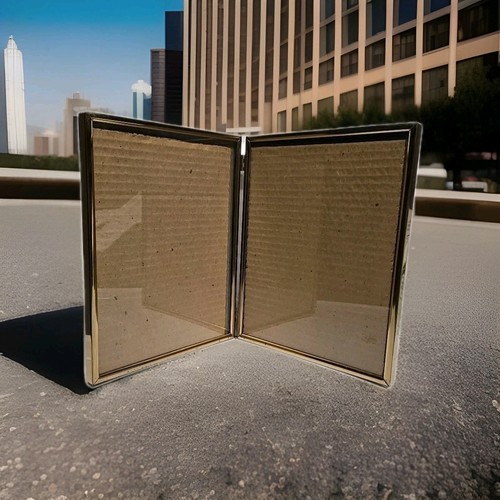 Brass style double hinged - brass,