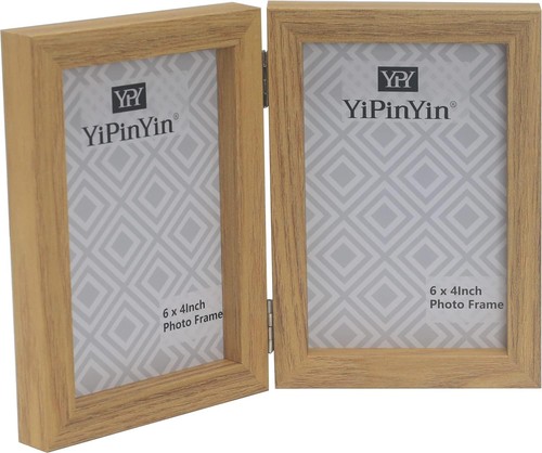 Hinged double photo frame - photo,