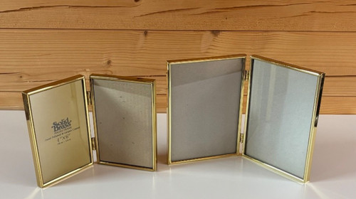 Pair vintage brass - pair,