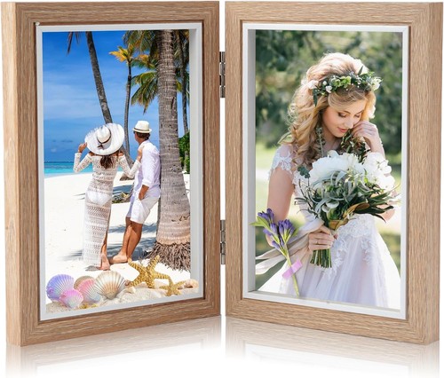 Double photo frame 6x4 - frame,