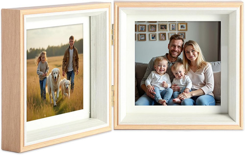 5x5 double hinged picture - 5x5,
