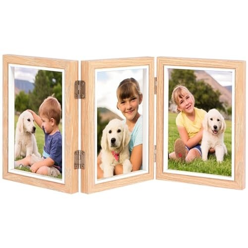 Elegant double photo frame 4x6 - double,