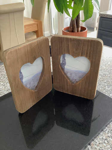 Driftwood brown hinged - driftwood, double