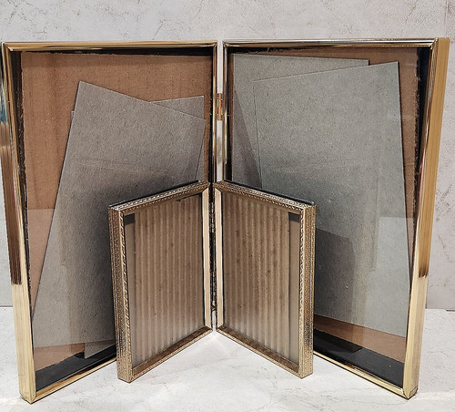 Vtg gold fold - gold,